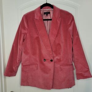 New Cordouroy Talbots Pink Women's Blazer